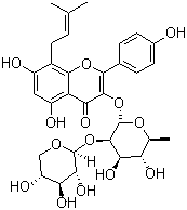 CAS 登录号：113558-14-8, 大花淫羊藿苷 F