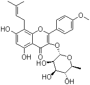 structure of CAS# 113558-15-9, Baohuoside I
