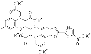 structure of CAS# 113694-64-7, Fura 2 五钾盐