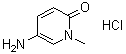 structure of CAS# 1137721-06-2, 5-氨基-1-甲基-2(1H)-吡啶酮盐酸盐