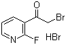 CAS 登录号：1138033-53-0, 2-溴-1-(2-氟吡啶-3-基)乙酮氢溴酸盐