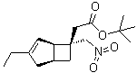 CAS # 1138246-18-0, (1R,5S,6S)-3-Ethyl-6-(nitromethyl)bicyclo[3.2.0]hept-3-ene-6-acetic acid 1,1-dimethylethyl ester