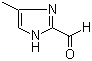 structure of CAS# 113825-16-4, 4-甲基-1H-咪唑-2-甲醛