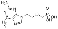CAS # 113852-41-8, P-[[2-(2,6-diamino-9H-purin-9-yl)ethoxy]methyl]-phosphonic acid, PMEDAP