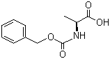 structure of CAS# 1142-20-7, N-Carbobenzyloxy-L-alanine