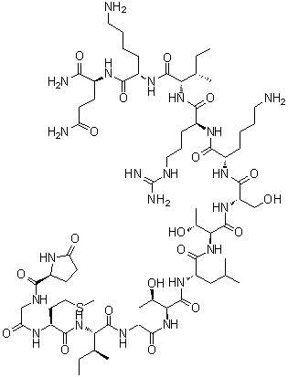 structure of CAS# 114281-19-5, Levitide