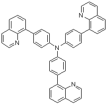 CAS # 1142945-07-0, 4-(8-Quinolinyl)-N,N-bis[4-(8-quinolinyl)phenyl]benzenamine