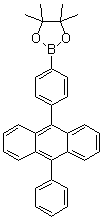 CAS # 1143576-84-4, 4-(10-phenylanthracen-9-yl)phenylboronic acid pinacol ester, 4,4,5,5-Tetramethyl-2-[4-(10-phenylanthracen-9-yl)phenyl]-1,3,2-dioxaborolane