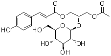 CAS 登录号：114420-67-6, 拉哥罗苷 B