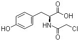 structure of CAS# 1145-56-8, N-氯乙酰基-L-酪氨酸