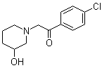 CAS 登录号：1146080-72-9, 1-(4-氯苯基)-2-(3-羟基-1-哌啶基)乙酮