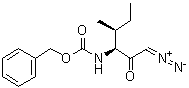 CAS 登录号：114715-76-3, [(1S,2S)-1-(重氮乙酰基)-2-甲基丁基]氨基甲酸苄酯