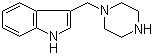 CAS # 114746-66-6, 3-(Piperazin-1-ylmethyl)-1H-indole