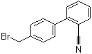 structure of CAS# 114772-54-2, 4-Bromomethyl-2-cyanobiphenyl