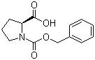 structure of CAS# 1148-11-4, N-苄氧羰基-L-脯氨酸