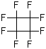 Octafluorocyclobutane molecular structure (CAS 115-25-3)