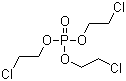 structure of CAS# 115-96-8, 磷酸三(2-氯乙基)酯