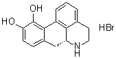 CAS 登录号：115017-61-3, R(-)-去甲阿朴吗啡氢溴酸盐