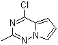 CAS 登录号：1150617-75-6, 4-氯-2-甲基吡咯并[1,2-f][1,2,4]三嗪