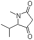 CAS 登录号：115084-81-6, 1-甲基-5-(1-甲基乙基)-2,4-吡咯烷二酮