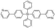 structure of CAS# 1152162-74-7, Diphenylbis[4-(pyridin-3-yl)phenyl]silane