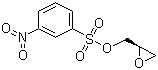 structure of CAS# 115314-14-2, (S)-(+)-Glycidyl nosylate