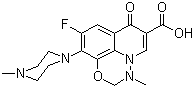 structure of CAS# 115550-35-1, 马波沙星