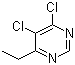 structure of CAS# 115617-41-9, 4,5-Dichloro-6-ethylpyrimidine