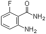 CAS 登录号：115643-59-9, 2-氨基-6-氟苯甲酰胺