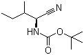 CAS 登录号：115654-61-0, Boc-L-异亮氨腈, N-叔丁氧羰基-L-异亮氨腈