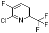 structure of CAS# 1159512-39-6, 2-氯-3-氟-6-三氟甲基吡啶