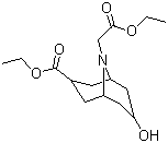 CAS 登录号：115956-04-2, 7-乙氧基碳酰-9-(乙氧基碳酰甲基)-9-氮杂双环[3,3,1]壬烷-3-醇