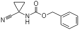 structure of CAS# 1159735-22-4, (1-氰基环丙基)氨基甲酸苄酯