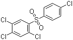 structure of CAS# 116-29-0, 三氯杀螨砜