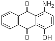 CAS 登录号：116-85-8, 1-氨基-4-羟基蒽醌
