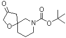 structure of CAS# 1160246-89-8, 3-氧代-1-氧杂-7-氮杂螺[4.5]癸烷-7-羧酸叔丁酯