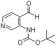 CAS # 116026-95-0, tert-Butyl 4-formylpyridin-3-ylcarbamate