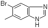 structure of CAS# 116106-16-2, 5-溴-6-甲基-1H-苯并咪唑