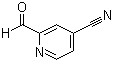 structure of CAS# 116308-38-4, 2-甲酰基吡啶-4-甲腈