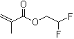 CAS # 116355-49-8, 2-Methyl-2-propenoic acid 2,2-difluoroethyl ester