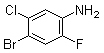 structure of CAS# 116369-24-5, 4-Bromo-5-chloro-2-fluorobenzenamine