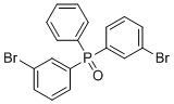 structure of CAS# 1163698-32-5, Bis(3-bromophenyl)phenylphosphine oxide