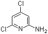 structure of CAS# 116632-24-7, 2-Amino-4,6-dichloropyridine