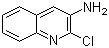 structure of CAS# 116632-54-3, 2-Chloro-3-quinolinamine