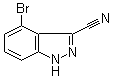 CAS # 1167055-55-1, 4-Bromo-1H-indazole-3-carbonitrile