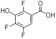 structure of CAS# 116751-24-7, 3-羟基-2,4,5-三氟苯甲酸