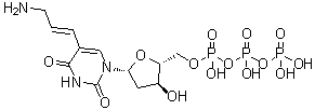 CAS # 116840-18-7, 5-[(1E)-3-Amino-1-propen-1-yl]-2'-deoxyuridine 5'-(tetrahydrogen triphosphate)