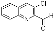 structure of CAS# 1169394-26-6, 3-Chloro-2-quinolinecarboxaldehyde