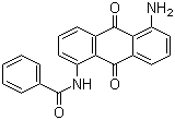 structure of CAS# 117-06-6, 1-氨基-5-苯甲酰胺基蒽醌