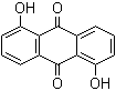 structure of CAS# 117-12-4, 1,5-Dihydroxy-9,10-anthraquinone